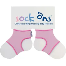 Sock Ons Babysöckchenhalter rosa 6-12 Monate