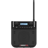 PerfectPro DPR2-18V Baustellenradio DAB+, UKW AUX, Bluetooth®, DAB+, UKW spritzwassergeschützt, st