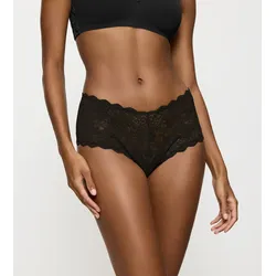 Maxislip TRIUMPH "Amourette", Damen, Gr. 42, schwarz, Microtouch, Spitze, Obermaterial: 83% Polyamid, 17% Elasthan, Unterhosen, Stretch-Spitze, klassische Passform, Mikrofaser, flache Nähte