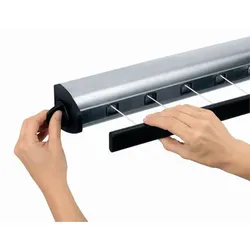 Brabantia Pull-Out Drying Lines Set, 2 pcs Wall-mountable rack Edelstahl