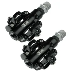 SQlab 511 Mountainbike Klickpedale Schwarz Größe S (-5 mm Achslänge)  Ergonomisches Design für natürliche Fußstellung, kompatibel mit SPD-System, ideal für kleine Schuhgrößen und Sitzknochenabstände
