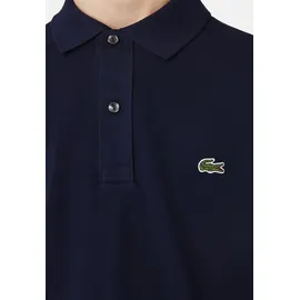 Lacoste L.12.12 Slim Fit Petit Piqué Cotton Polo Shirt navy blue XL