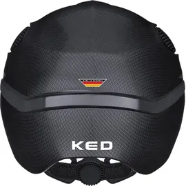 KED Paso Reithelm Größe 52-58 (M) Schwarz