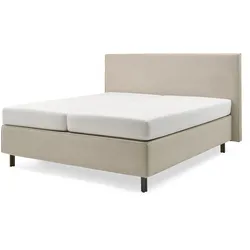 RUF Betten Borata Boxspringbett mit TTFK-Matratze und Belüftungssystem