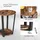 holz4home® Beistelltisch Lorie rund