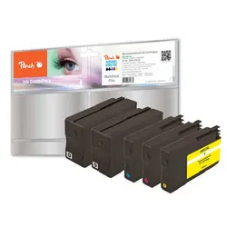 Peach Spar Pack Plus - 5er-Pack - XL-Kapazität - Schwarz, Gelb, Cyan, Magenta -