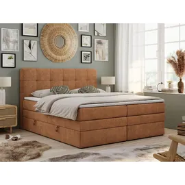 MKS Meble Boxspringbett mit Bettkasten - - Maße (cm): B: 160 H: 110