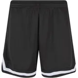 URBAN CLASSICS Short Basketball - Schwarz