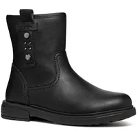 GEOX J Eclair Girl I Chelsea Boot, Black, 32 EU