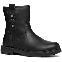 GEOX J Eclair Girl I Chelsea Boot, Black, 32 EU