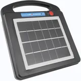 Weidezaungerät 12v Solar 12 Volt Elektrozaungerät 12V Elektrozaun Batterie, Weidezaungerät Solar Mini:2.2Km 100mJ ID6100