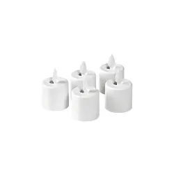 DUNI LED Set Moving Flame, Ersatzteile, 5 Stück 192728 , 1 Karton = 5 Stück, warmweiß