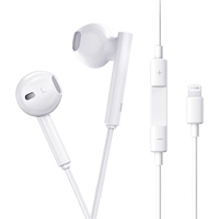 Kopfhörer für iPhone [MFi-Zertifiziert] In-Ear Kabel Kopfhörer mit Mikrofon HiFi Stereo Ohrhörer mit Lightning Anschluss, und Lautstärkeregler Earphonesfür iPhone 14/13/12 Mini/SE/11/X/XS Max/XR/8/7
