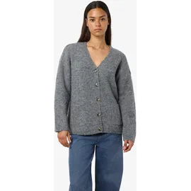 Noisy May NMDOLLY L/S KNIT CARDIGAN FWD NOOS Grau M