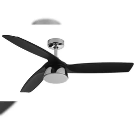 LUCCI AIR Bronx 132 cm Deckenventilator Chrom