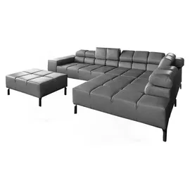 KAWOLA Ecksofa Leder Relaxfunktion
