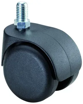 Bürostuhlrolle Kunststoffgehäuse Art.-Nr. G10.050/G30.011 - schwarz