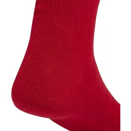 adidas Cushioned Performance Crew Socken rot 46-4