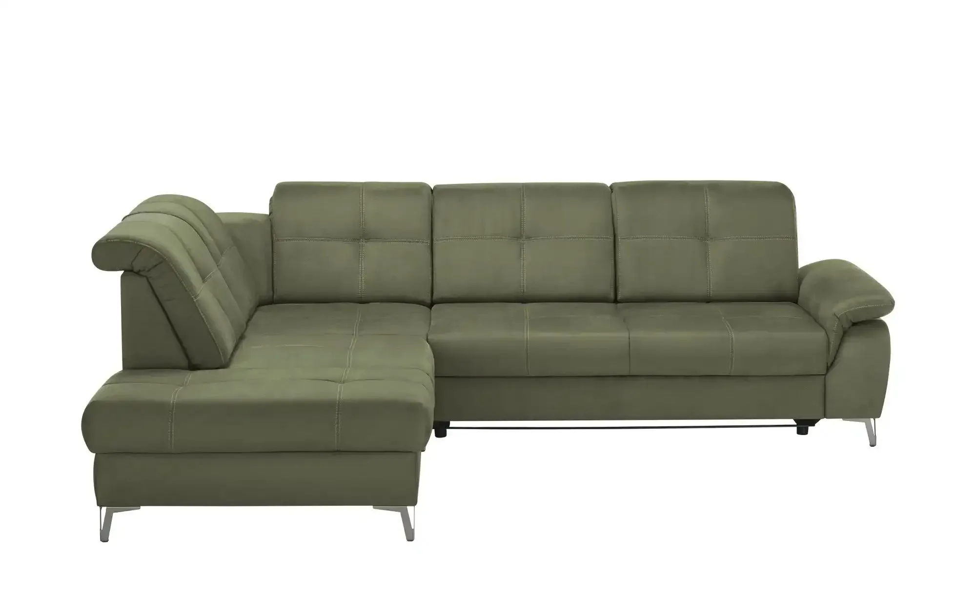 medium Ecksofa  Planova II ¦ grün ¦ Maße (cm): B: 282 H: 114 T: 241.0