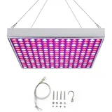 Ikodm Pflanzenlampe LED, 2 Pcs 15W Pflanzenlicht Vollspektrum Pflanzenleuchte Wachstumslampe 225LEDs Grow Light für Zimmerpflanzen, Hydroponic, Indoor Seeding Veg Flower, Gemüse und Blumen