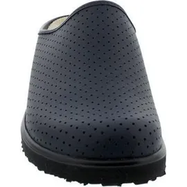 Berkemann TEC-PRO Thordu Clogs, blau, Blau 300, 44 EU - Linie, Glattleder, Wechselfußbett, Weite H 9103-300 - - 44