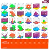 BONNYCO Geduldspiele für Kinder Mitgebsel Kindergeburtstag Gastgeschenke, 30 Stück Kleine Geschenke für Kinder. Mitbringsel Kindergeburtstag, Give Aways. Pinata Füllung, Mini Spielzeug Schüler