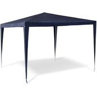 Relaxdays Gartenpavillon 3 x 3 m blau