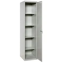 Proregal Putzmittelschrank AMEGO 180 x 40 x 40 cm Grau