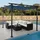MCW Pergola C42 3 x 3 m Blau