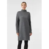 Comma, Midikleid Strickkleid grau XS