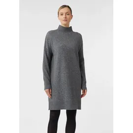 Comma, Midikleid Strickkleid grau XS