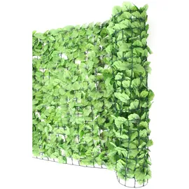 Mendler Windschutz 500 x 100 cm Grün Kunststoff