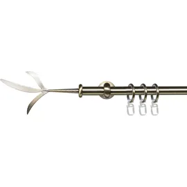 LIEDECO Gardinenstangen-Endstück Endstück, Endknopf Zweig "Esperanca" für 16 mm Stangen, Gardinenstangen, (2-St), Endstück, Endknopf schwarz