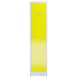 Classix Spind 180x41,5x50 cm lichtgrau/zinkgelb