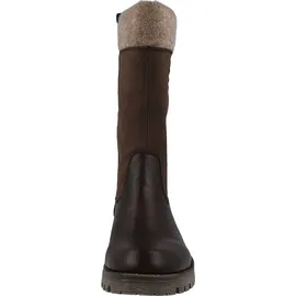 Rieker Damen Hochschaftstiefel Slipper gefüttert nussbraun 37 - Braun