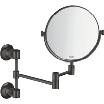 Hansgrohe Rasierspiegel Axor Montreux schw, neigbar, Wandmont., brush. bla vc