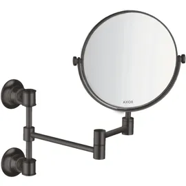Hansgrohe Rasierspiegel Axor Montreux schw, neigbar, Wandmont., brush. bla vc