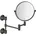 Hansgrohe Rasierspiegel schw neigbar Wandmont brush bla vc