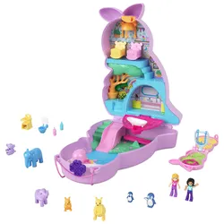 Polly Pocket Mama&Joey Känguru Schatulle, inkl. Figuren&Zubehör
