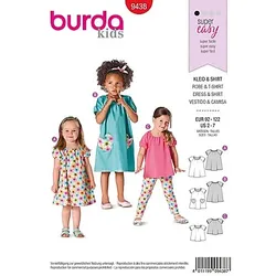 burda Schnitt 9438 "Sommer Kleid & Shirt"