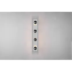 Trio 283600406 Wandleuchte Theatro 4x10w | E27 | IP44 - Chrome