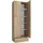 VCM Drehtürenschrank Lona 70 x 200 x 39 cm Sonoma Eiche