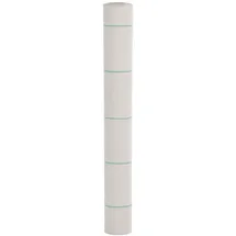 vidaXL Unkrautvlies Weiß 1 x 50 m