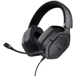 Trust Gaming GXT492 Carus Gaming Headset Leistungsstarkes, komfortables Over-Ear-Gaming-Headset für PC, Laptop und Konsolen, schwarz
