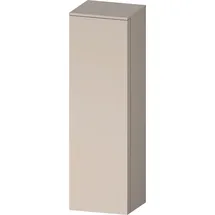 Duravit Qatego Halbhochschrank 40 x 36 x 132 cm Taupe Matt Glas