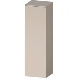 Duravit Qatego Halbhochschrank 40 x 36 x 132 cm Taupe Matt Glas