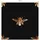 wall-art K&L Wall Art Vliestapete »Vintage Vliestapete«, Biene Retro Schwarz Gold, mehrfarbig, matt - bunt