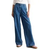 Marc O'Polo Marc OߴPolo Denim Damen Jeanshose High Waist Wide Fit, Blau (Medium Blue Multi 58), W31/L32 - 31W / 32L
