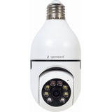 Gembird Smart rotating wifi camera E27 (1920 x 1080 Pixels), Netzwerkkamera, Weiss