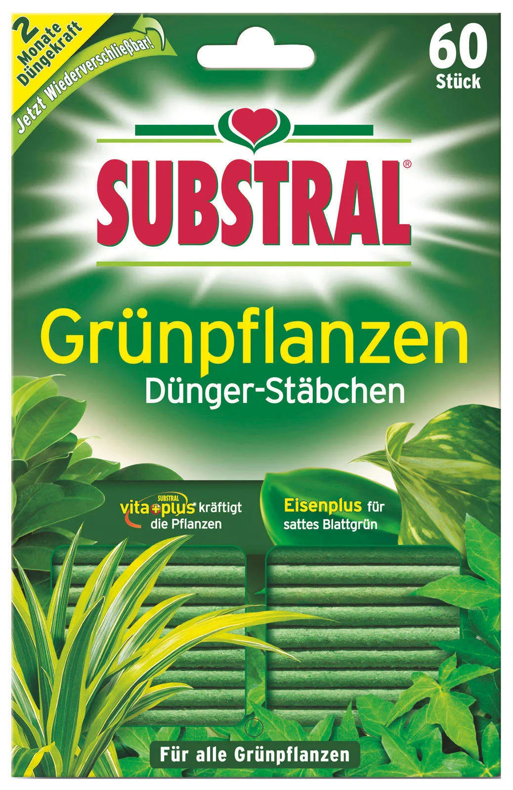 SUBSTRAL Dünger-Stäbchen für Grünpflanzen